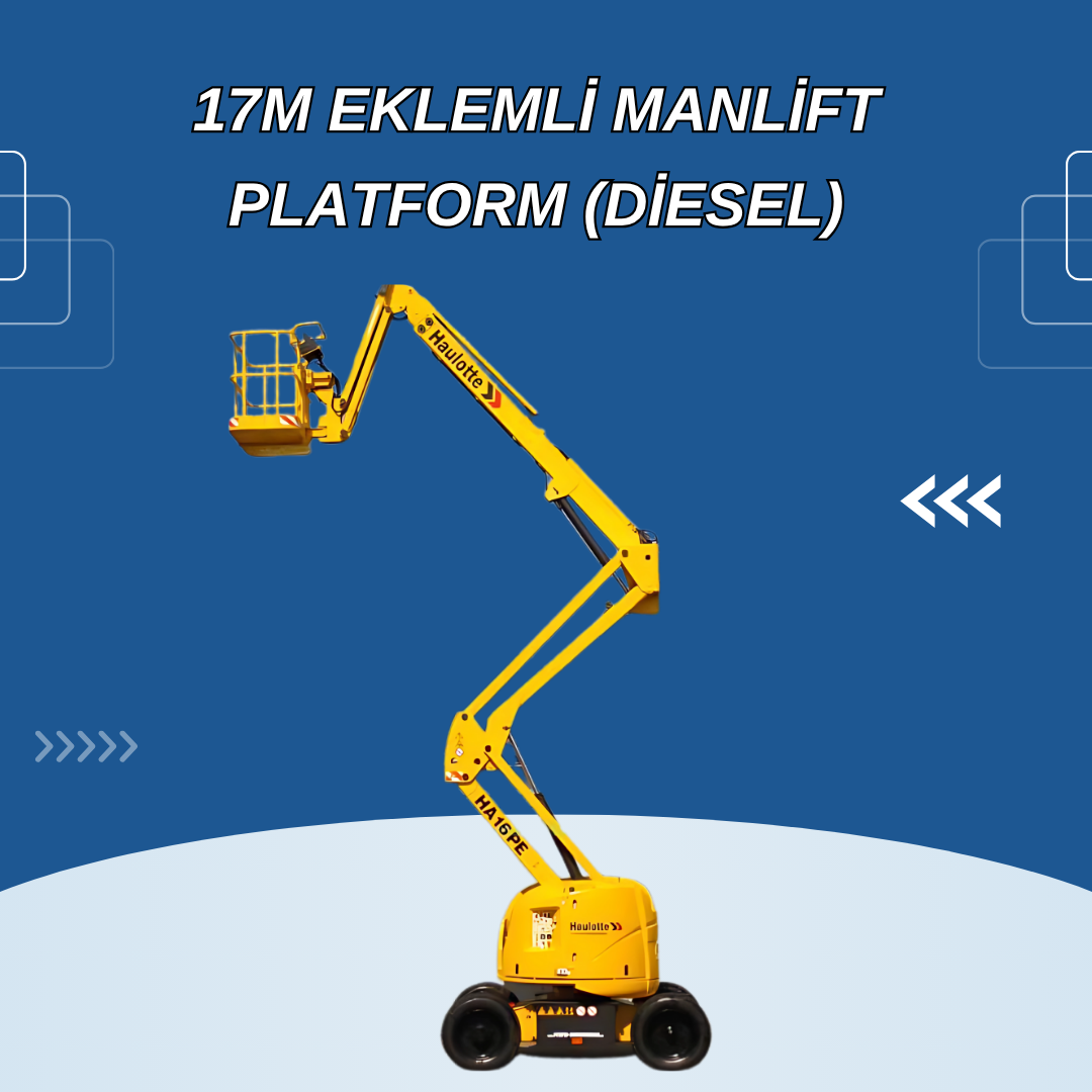 17m eklemli manlift platform diesel 1