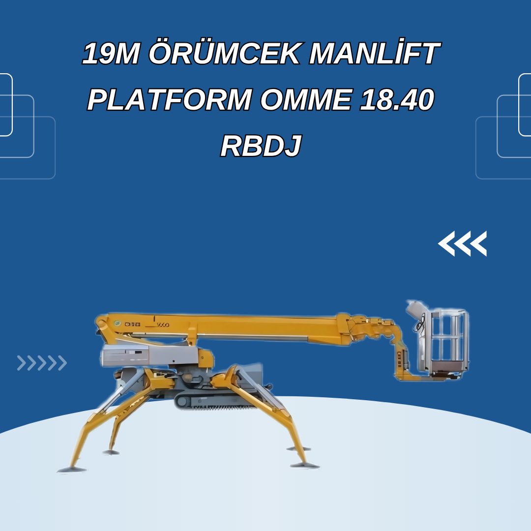 19m orumcek manlift platform omme 18.40 rbdj 3