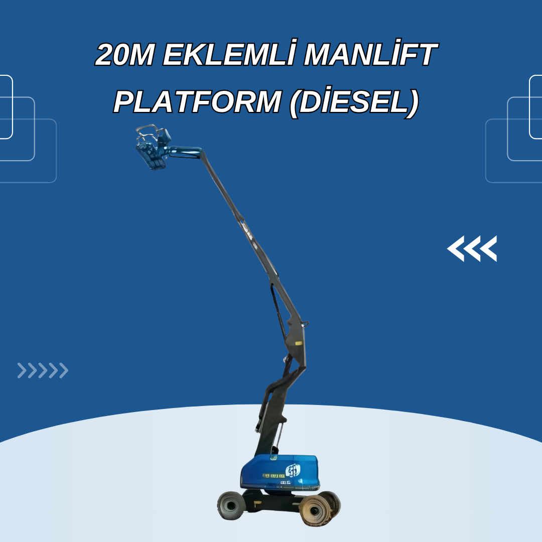 20m eklemli manlift platform diesel 3