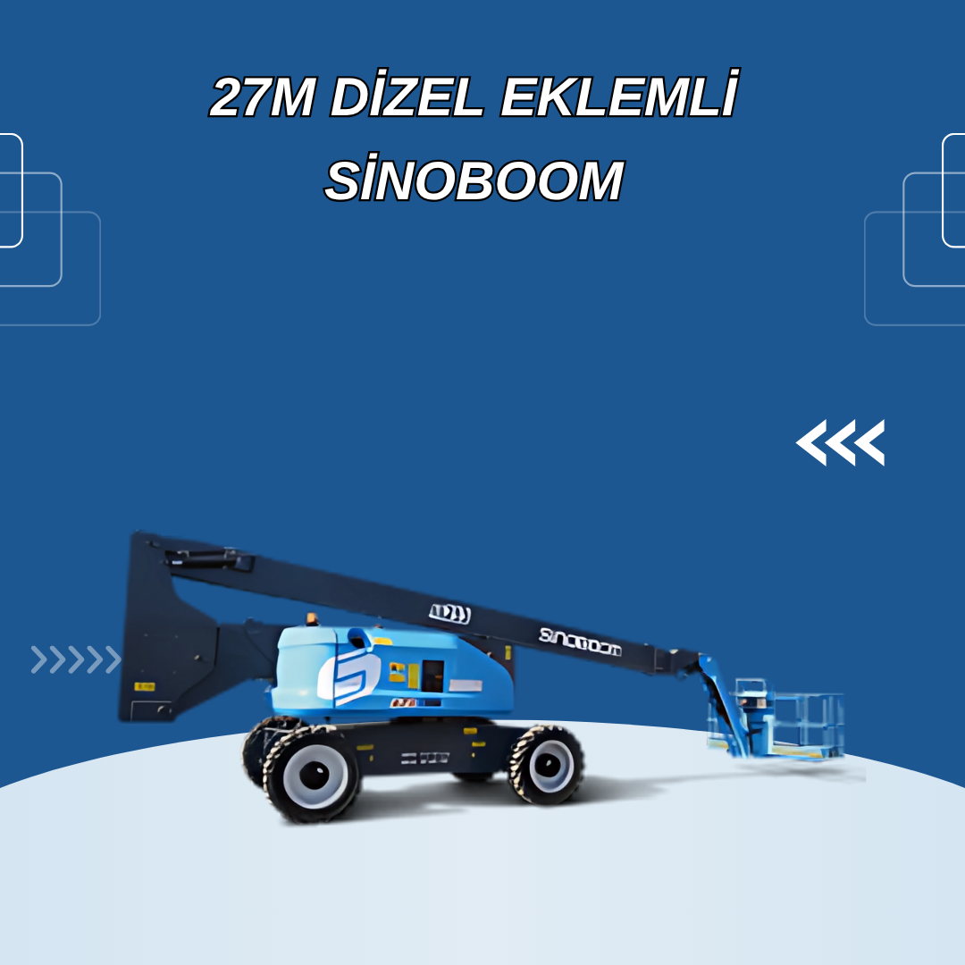 27m 4x4 dizel eklemli sinoboom 4