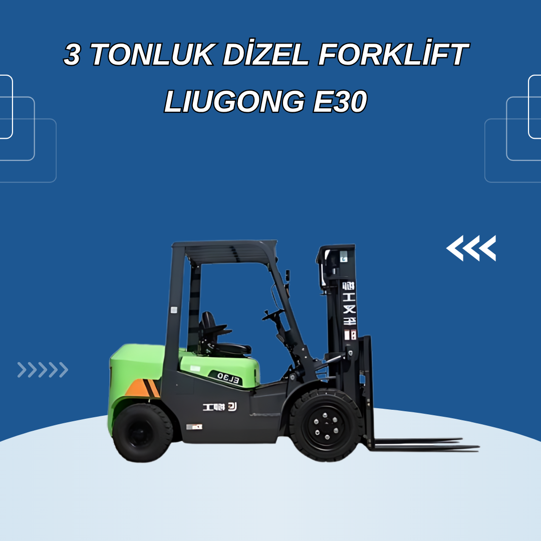 3 tonluk dizel forklift liugong e30 4