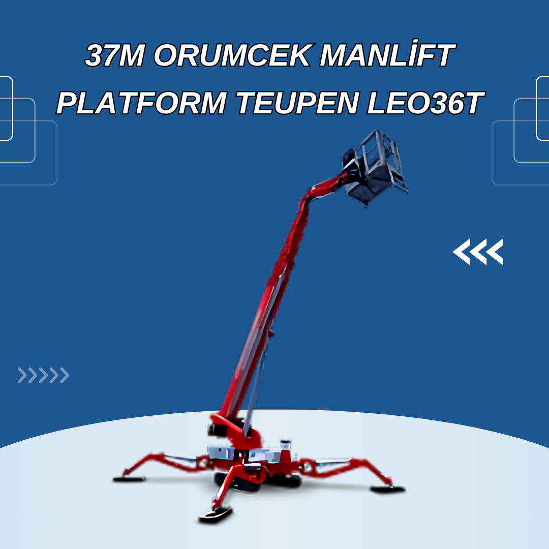 37m orumcek manlift platform teupen leo36t 3