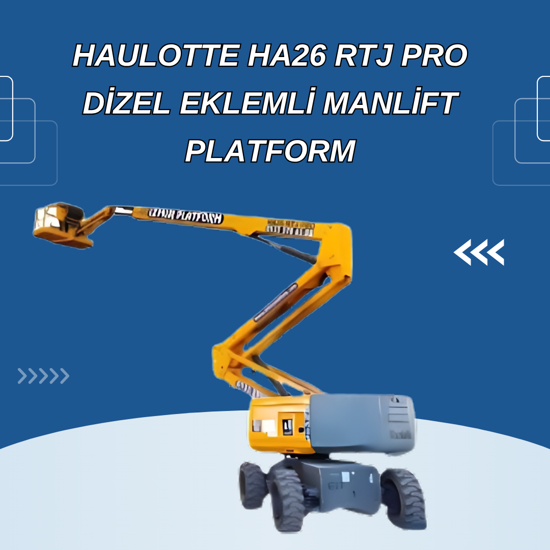 haulotte ha26 rtj pro dizel eklemli manlift platform 3