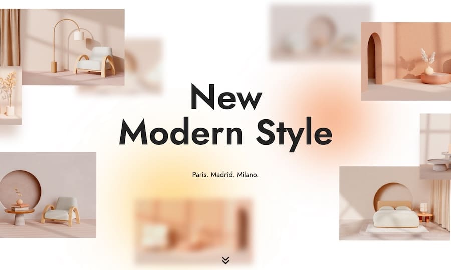 new modern style small